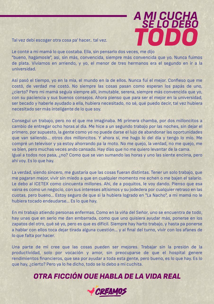 A Mi Cucha Se Lo Debo Todo