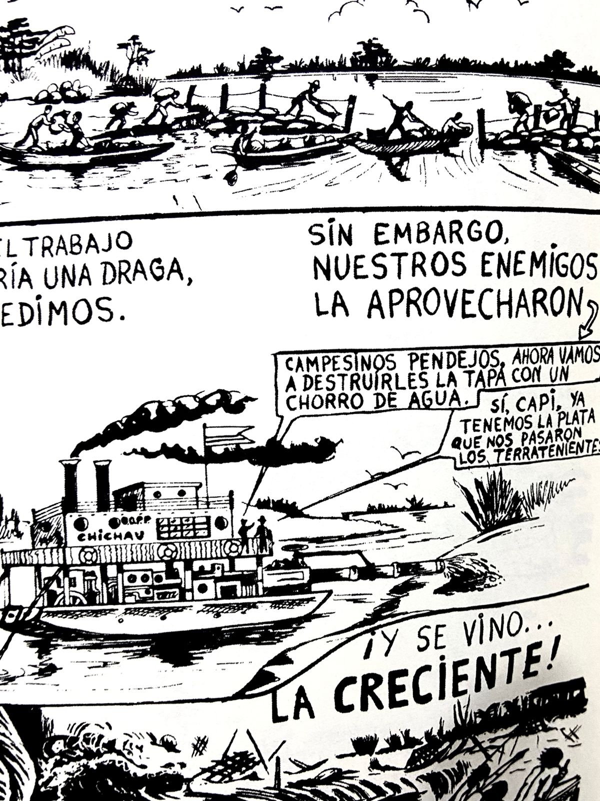 Caricatura empresas extranjeras